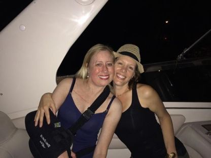 Dana & me boat