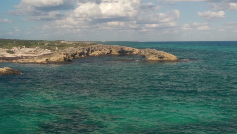 Cozumel cliff