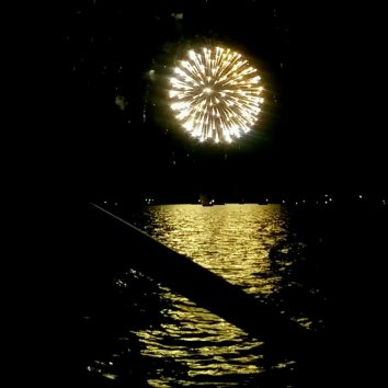 Fireworks on Whitefish