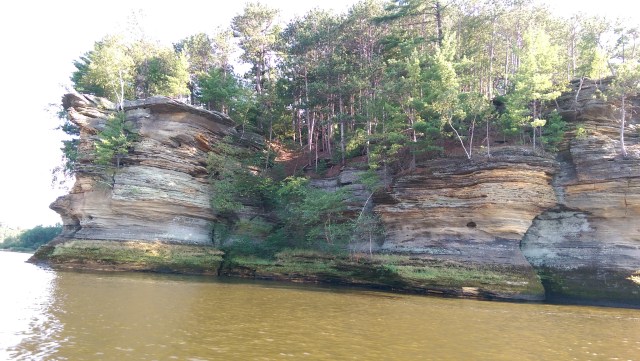 Wisconsin Dells cliff