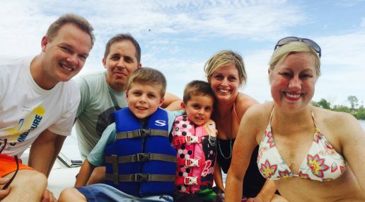 Travis, Jennings- Bryan, Gavin, Grayson, Farrah-, and me