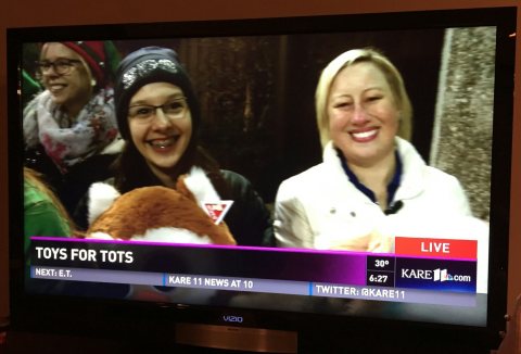 Kare11 waving