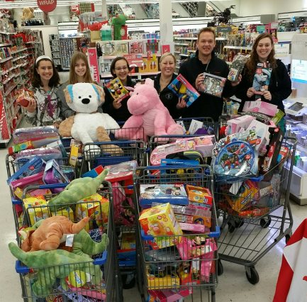 Toys for Tots Shopping '15